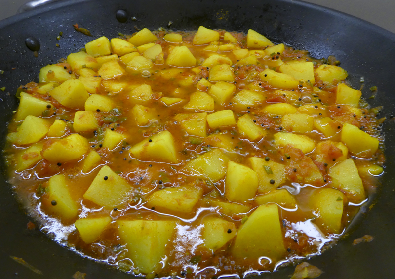 Bombay-Kartoffeln kochen